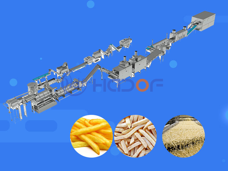 Frozen French Fries Production Line