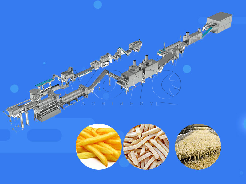 Frozen French Fries Production Line