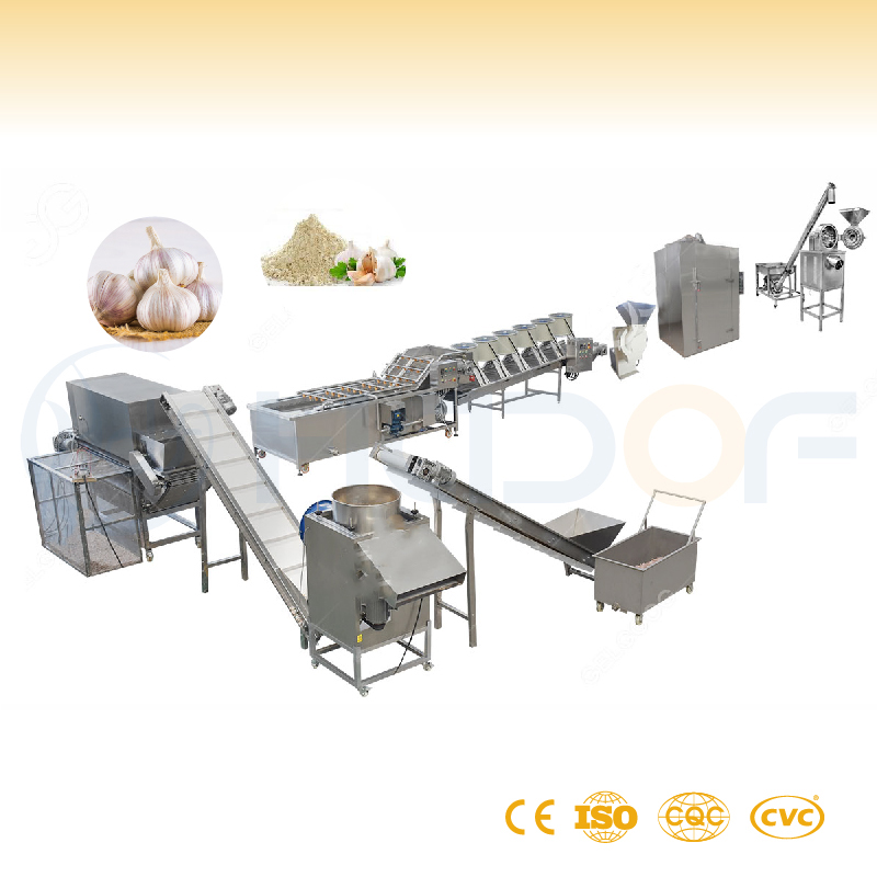 Garlic Processing Production Line