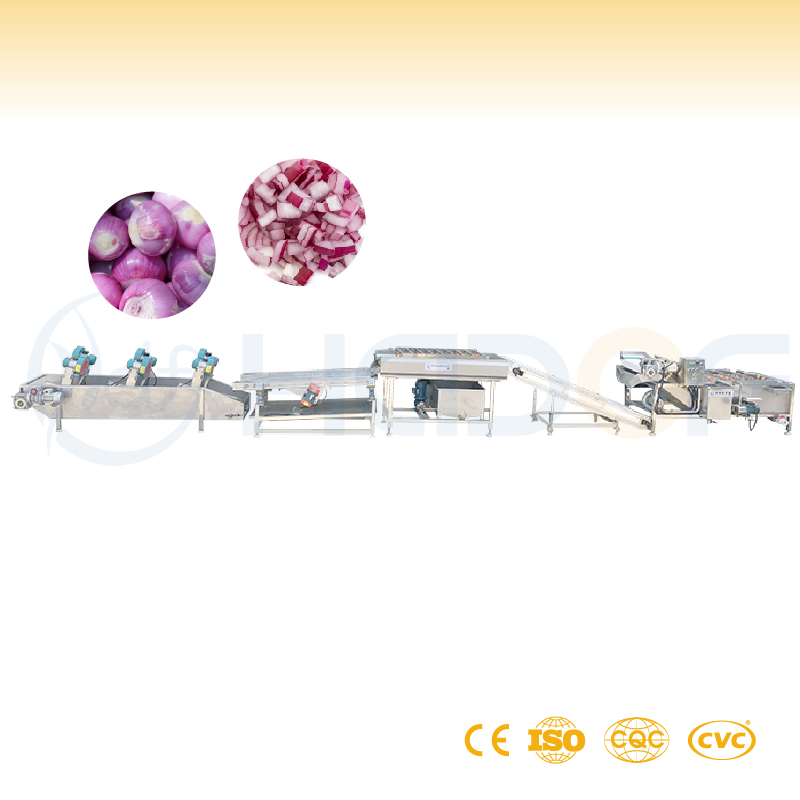 Onion Processing Production Line