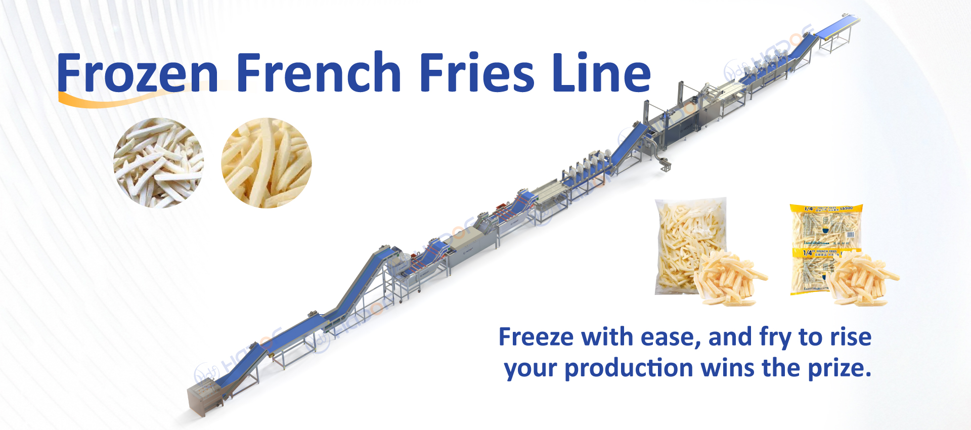 Frozen French Fries Production Line banner 3
